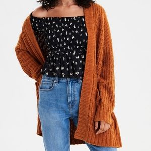 SOLD American Eagle Ribbed Boyfriend Cardigan